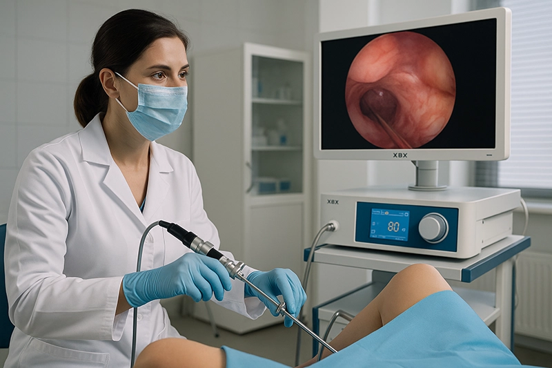 What is a hysteroscopy？