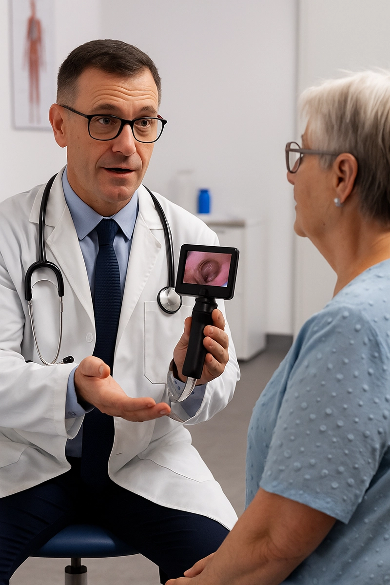 Laryngoscopy vido
