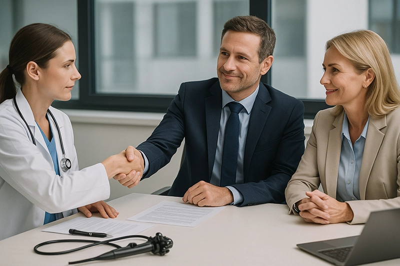 Endoskopi transaction negotiations