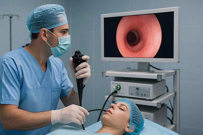 bronchoscope equipment for Operation