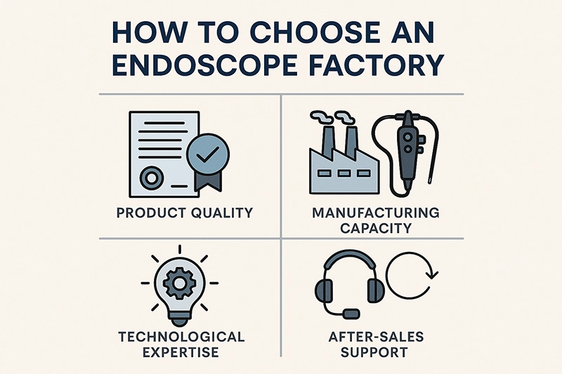 How to choose an endoscope factory