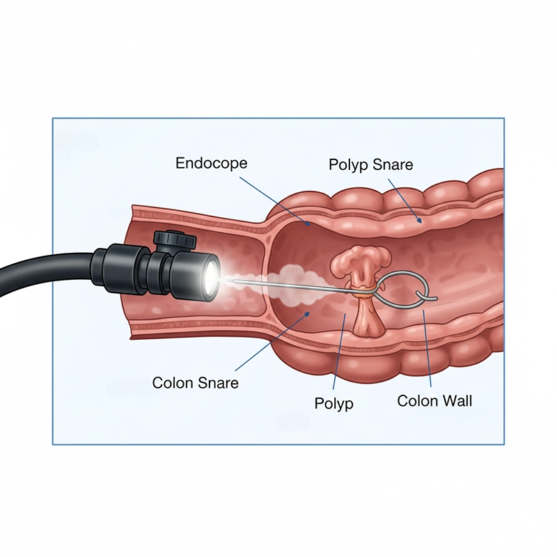 colonoscopic polyp removal