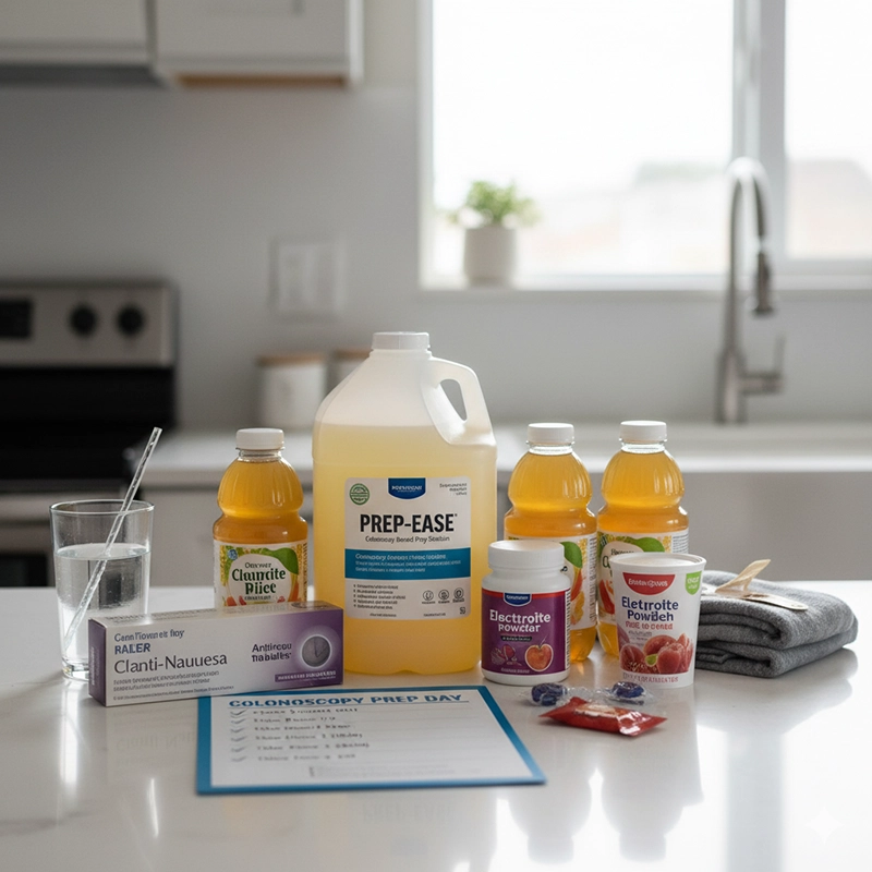colonoscopy bowel prep checklist