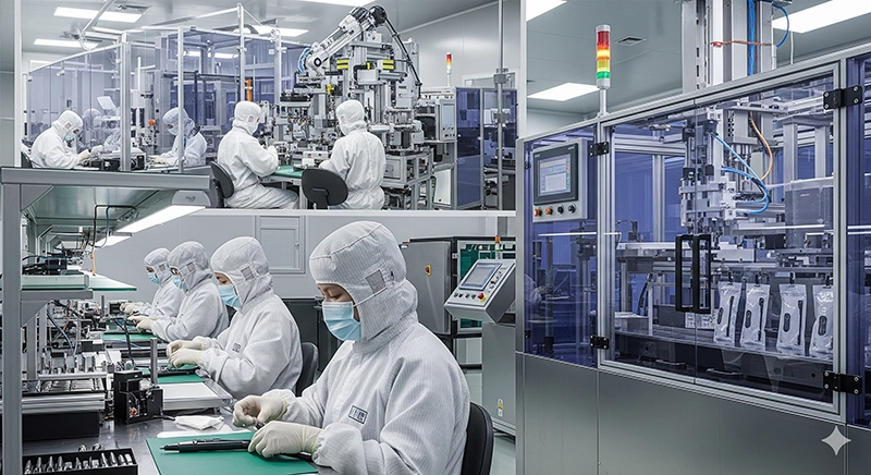 Disposable endoscope manufacturer OEM ODM factory production line 2025