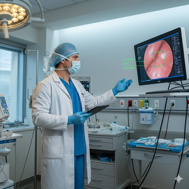 AI-assisted custom endoscope future applications in hospital