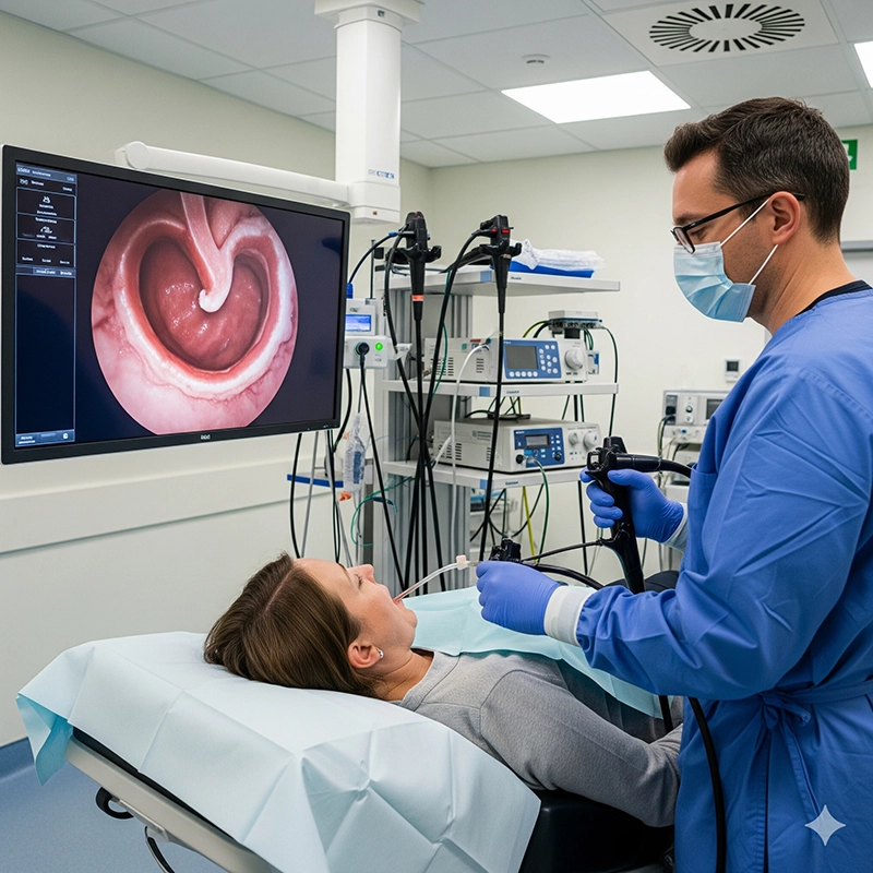 Gastroscopy procedure price 2025 hospital examination