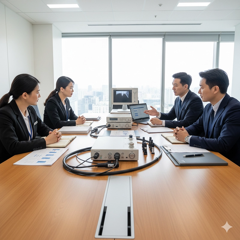 OEM and ODM endoskop solutions discussion between hospital and manufacturer