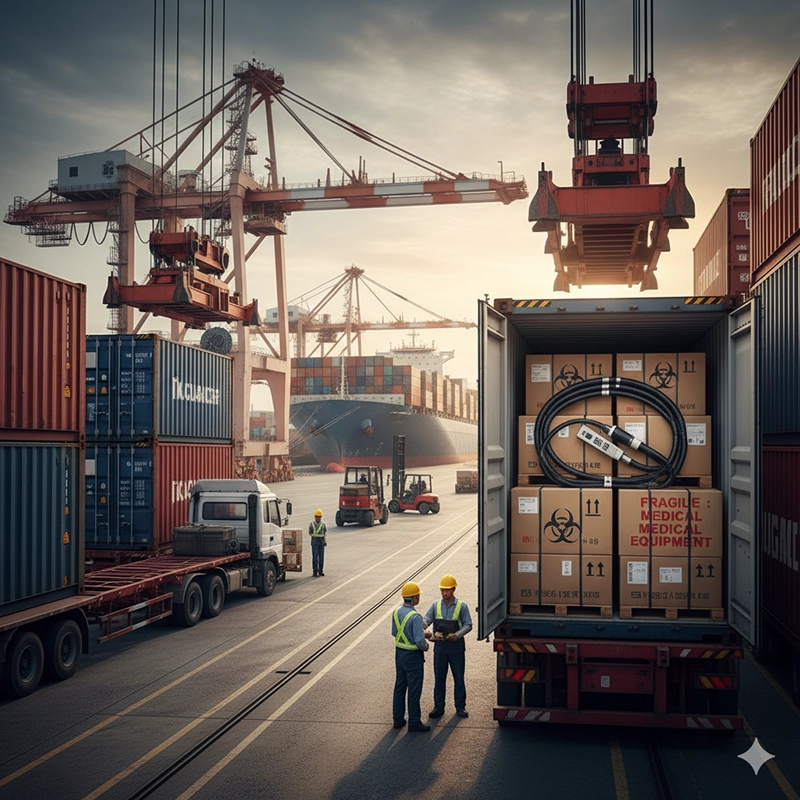 colonoscope supplier supply chain logistics challenges