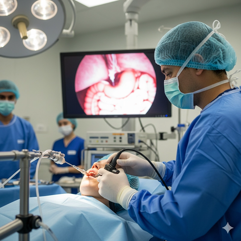 bariatric endoscopy procedure in hospital