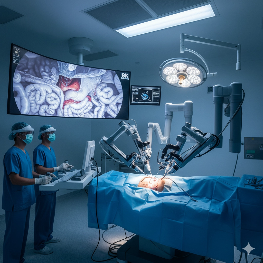 future laparoscope technology robotic surgery innovation