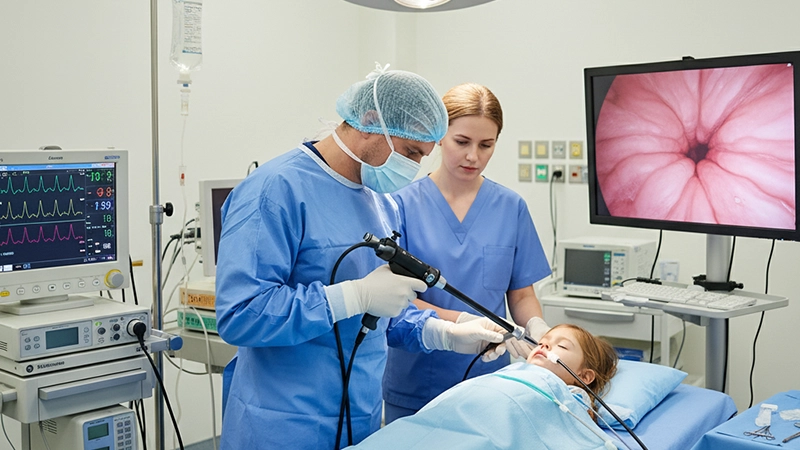 pediatric colonoscopy procedure