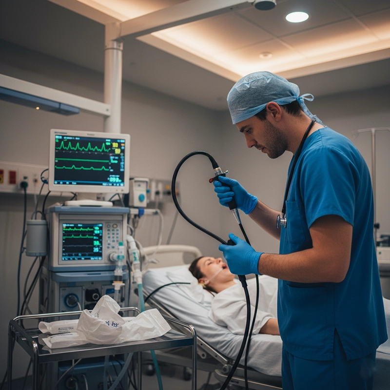 disposable bronchoscope for ICU airway management