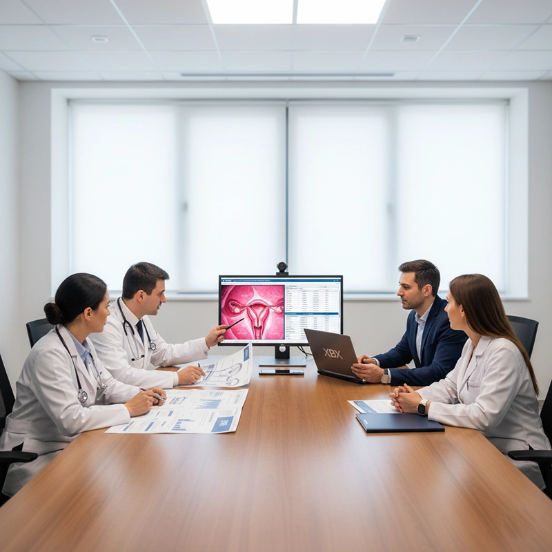 hospital evaluating XBX hysteroscope procurement
