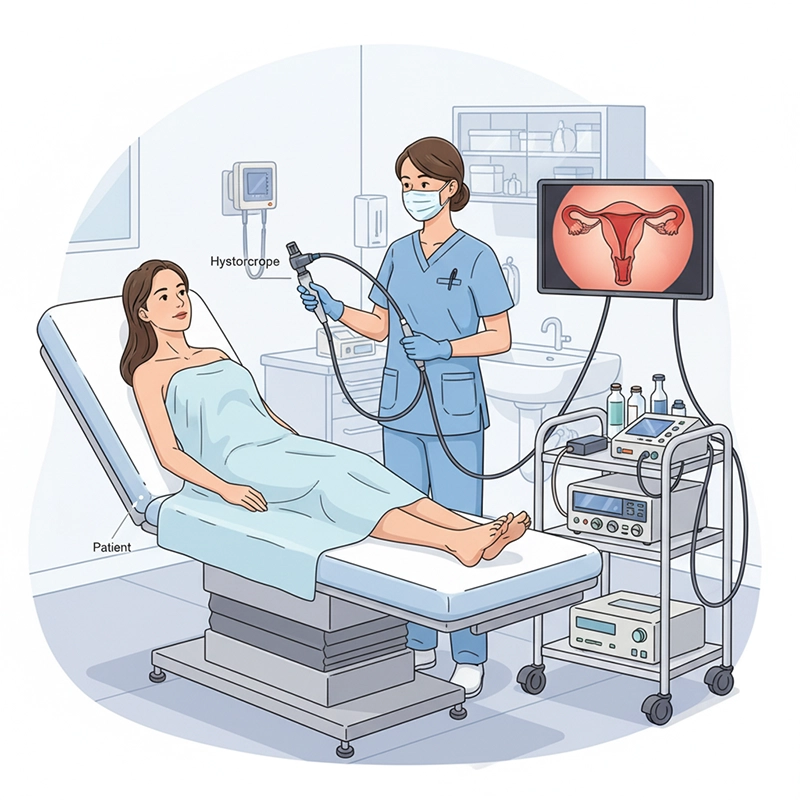 Hysteroscopy Machine